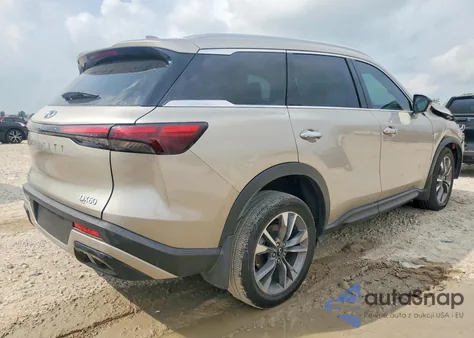 2025 Infiniti Qx60 Luxe from USA, damaged, VIN 5N1AL1FR1SC357952